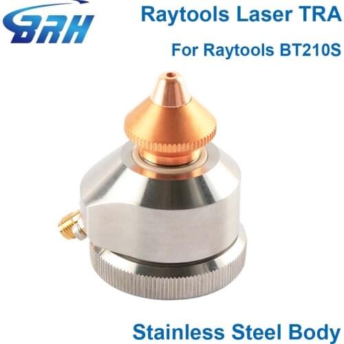Raytools BT210 BT210S TRA connector Fiber laser nozzle cutting head Stainless Steel Laser consumables