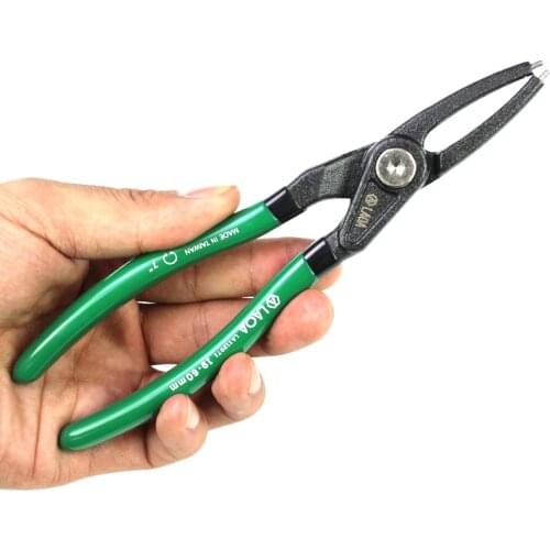 LAOA 5" 7 Inch Circlip Plier Shaft Clamp Ring Pliers Retainer Pliers By Curved Straight Tip External/internal Type