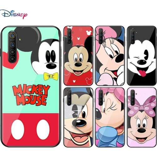 Disney Cartoon Lovely Minnie Mickey Mouse For OPPO A93 A92 A73 A53S A52 A32 A31 A12E A1K Find X2 X3 Pro Lite Neo Soft Phone Case