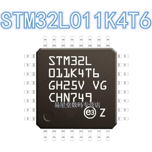 1PCS 100% new original authentic STM32L011K4T6 QFP-32 32L011K4T6 QFP32 32-bit microcontroller chip