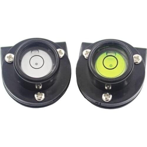 Foot Tower Blister Level Bubble Hanging Horizontal Ruler Plastic Right Angle Tripod Housing Tools DIA 28*18mm (25 pieces/lot)