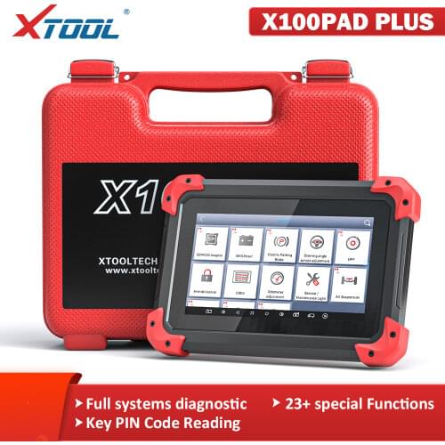 X100 PAD OBD2 Auto Key Programmer Diagnostic Scanner Automotive Code Reader IMMO EPB DPF BMS Reset Odometer EEPROM Update online