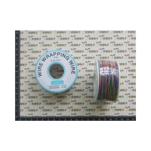 30AWG 8 colors OK Wire Wrapping Wire Aircraft Fly Wire B-30-1000
