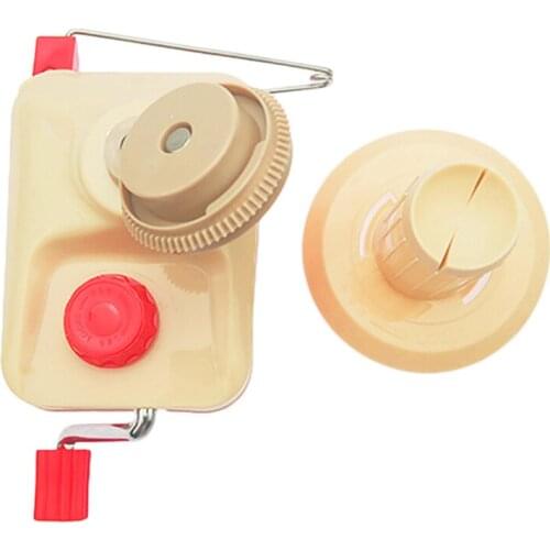 Manual Handheld Yarn Fiber String Ball Wool Winder Holder String Winding Machine Sewing Accessories