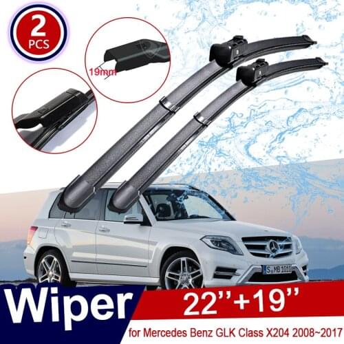 For Mercedes Benz GLK Class 280 300 350 200 220 320 X204 CDI 4Matic Windshield Wipers Car Wiper Blade Car Accessories Stickers