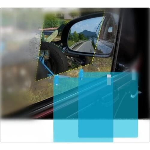 Car rearview fitting mirror waterproof membrane anti-fog clear vision for GMC Mahindra Hino Lincoln Cadillac Acura Tata Motors
