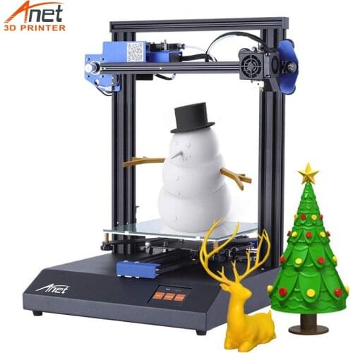 New Hot Anet ET4 X 3D Printer Prusa Auto Loading Filament Detection Resume Printing Micro SD Card USB Connector