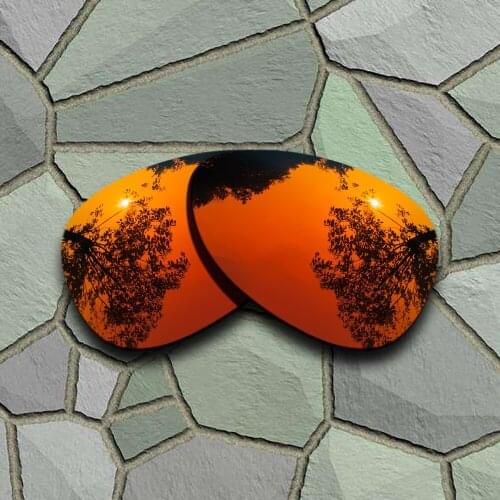 Red Orange Sunglasses Polarized Replacement Lenses for Oakley Warden