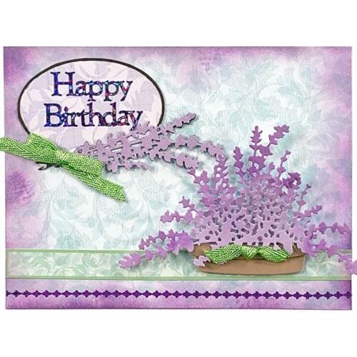 Panalisacraft Cute flower basket Metal Cutting Dies for DIY Scrapbooking/Card Making/Kids Fun Decoration Supplies