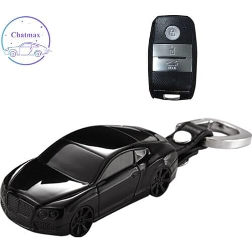 Car Model Auto Key Case for KIA KX7 KX3 K3 K4 K5 Sportage KX Cross ABS Key Holder Creativity Keychain No Blocking Signal