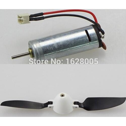2pcs WLtoys F959 RC Airplane Spare Parts F959-013 motor set+F959-007 propeller