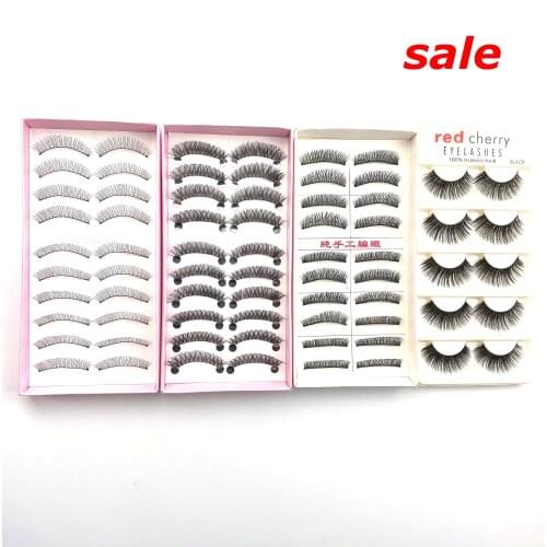 False Eyelashes 3D Mink Lashes Natural Dramatic Volume Fake Lashes Makeup Eyelash Extension Silk Eyelashes