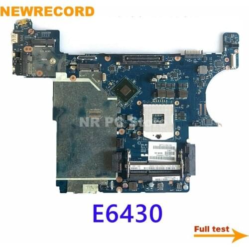 NEWRECORD QAL80 LA-7781P For DELL E6430 Laptop Motherboard CN-0F761C 0F761C F761C CN-09F96H DDR3 QM77 Main board full test