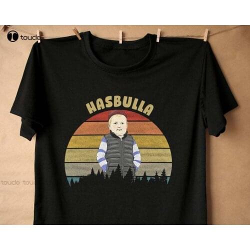 New Hasbulla Magomedov T-Shirt Hasbullah Face T-Shirt Mini Khabib T-Shirt Hasbulla Fan Gift Cotton T Shirt Tee