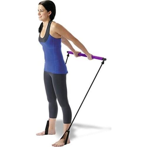 New Arrival Multifunctional Yoga Rally Pulling Rope Pilates Fitness Bar Fitness Pole Yoga Stick Gym Stick