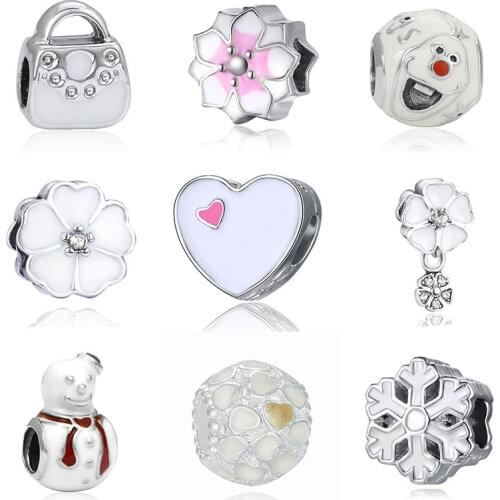 DIY bracelet charms berloque mary poppins plata de ley bijoux joyas valentines day jewellery beads for jewelry making