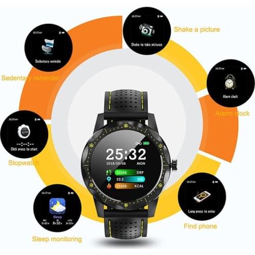 RGTOPONE New Smart Watch Diamond Screen Heart Rate Blood Pressure Health Sports IP68 Waterproof Bracelet for Android Ios xiaomi