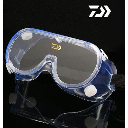Daiwa Goggles Helmet Pilot Scooter Retro Moto Outdoor Dirt Splash-proof Sunglasses Retro Fishing Glasses Saliva-proof