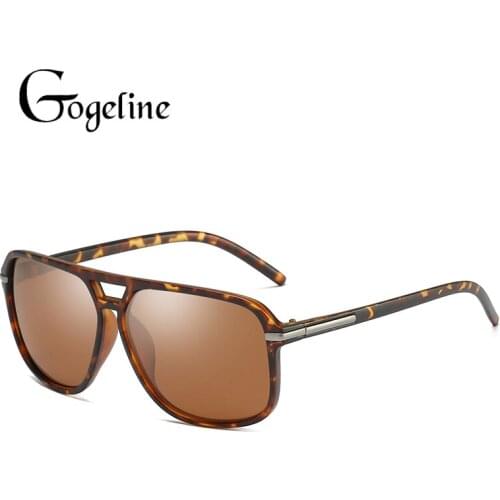 2020 Mens Polarized Sunglasses Vintage Square Retro Pilot Brand Designer For Women Mirror Lens fishing driving Shades