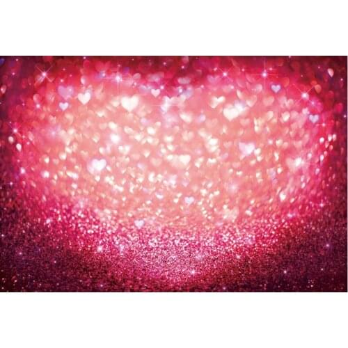 Cherry Pink LOVE Star Happy Mothers Day Backdrop Room Decor Photo Booth Studio Prop