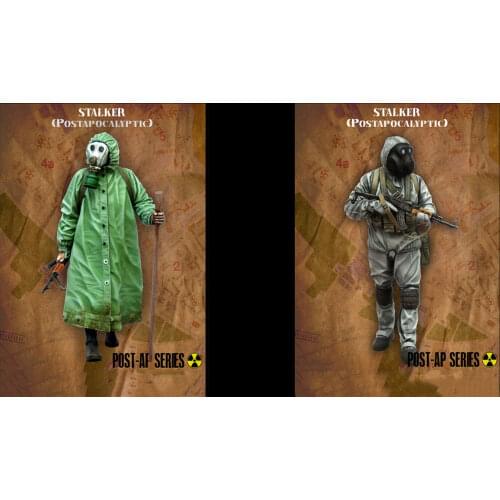 1/35 Scale Unpainted Resin Figure stalkers 2 figures collection figure