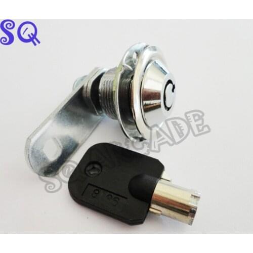 1 pcs of 17/23/27/32mm Good Quality Zinc Alloy Cam Lock can for drawer or arcade cabinet arcade game machine parts