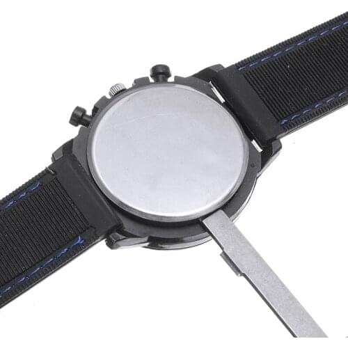 1 pcs Watch Back Case Cover Opener Tool Battery Opener Pry Lever Snap Repair Tools Kit 2 Different Levers For Watchmakers Tool