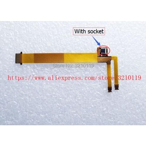 10PCS/ New Lens Aperture Shutter Flex Cable For NIKON J1 NIKKOR 10-30 mm 10-30mm 1:3.5-5.6 VR Repair Part with socket