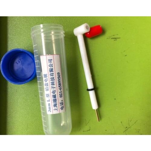 3 mm L-type platinum disk electrode platinum electrode counter electrode platinum gold disk electrode