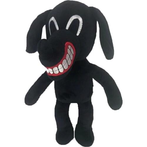 30cm Siren Head Plush Toy Black Cartoon Cat Stuffed Doll Horror Character Figures Peluches Toy for KIds Birthday Gift