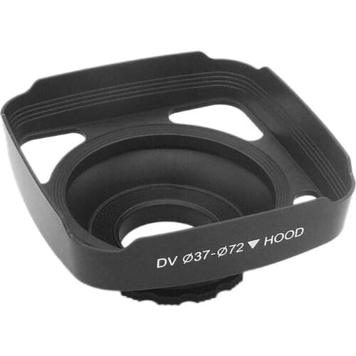 37mm 72mm Lens Hood Detachable Wide Angle Lens Hood for Camera Camcorder Photography