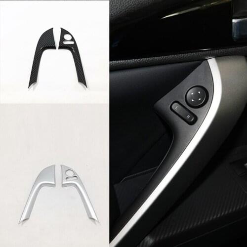 For Mitsubishi Eclipse Cross 2017 2018 ABS accessories Car front door handrail Switch button frame panel cover trim car styling