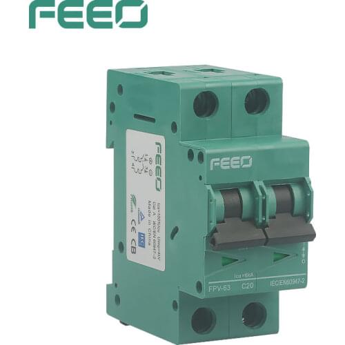 FEEO 2P DC Circuit Breaker DC 800V FOR PV ( Solar ) system 16A TUV & CE Certificate