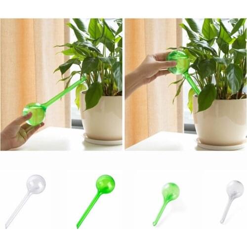 Self Automatic Drip Irrigation PVC Ball Lazy Watering Device Bulbs Globes Plant Flowers Bonsai Waterer For Garden Travel Dripper