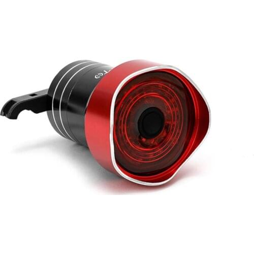 Mountain bike induction light night riding road bike USB charging cycling Accessories Bicycle tail light smart tail light