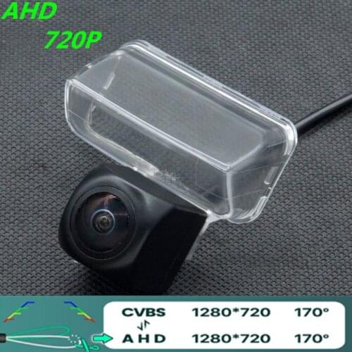 AHD 720P/1080P Fisheye Car Rear View Camera For Peugeot 206 2001-2008 307 2003.-2010 407 207 Reverse Vehicle Camera