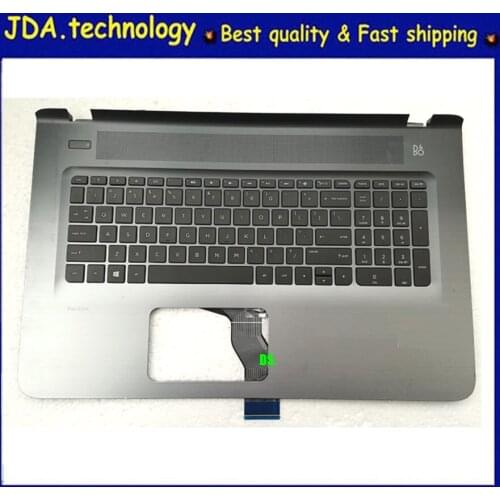 MEIARROW 95%NEW for HP Pavilion 17-G 17-g121wm palmest topcase upper cover US keyboard