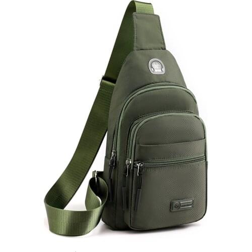 Outdoor Sport Men Chest Bags Man Shoulder Bag Hard-Wearing Messenger Bag Nylon Male Crossbody Bag boys Daily Travel Chest Pack