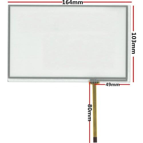 New 7.1 inch industrial grade resistive touch screen is suitable for AT070TN83 vehicle LCD touch screen
