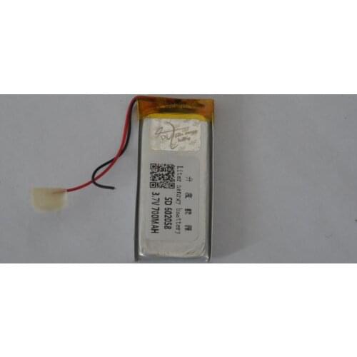 Wireless monitoring equipment rechargeable lithium polymer 602058 700mah
