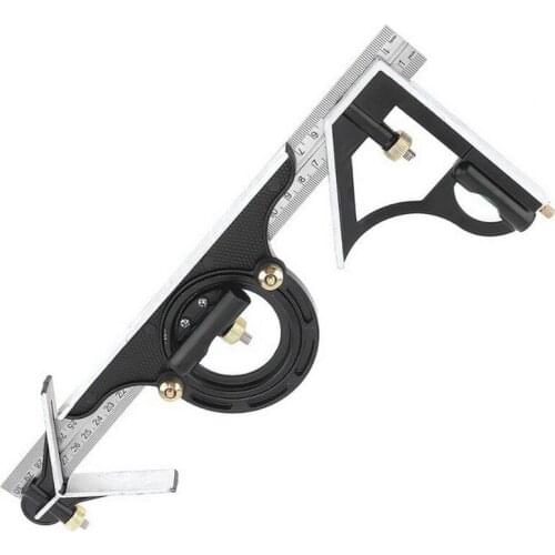 Movable square 90 degree multifunctional horizontal square high precision woodworking universal 45 degree mobile combined angle