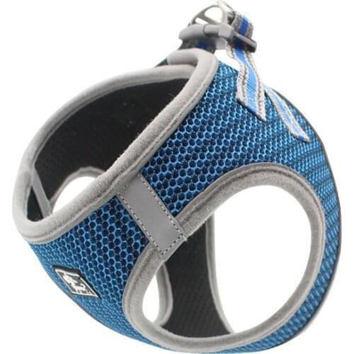 Pet Dog Harnesses Accessories Products Reflective Movement Dog Harnesses At Night Mesh Breathable Dog Harnesses Vest