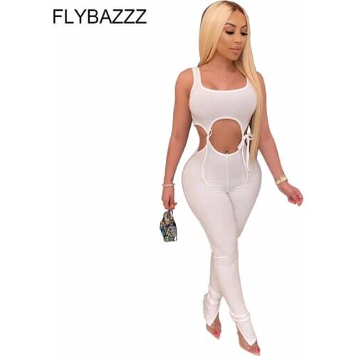 Tracksuits Women Two Piece Sets Sleeveless Shirt Crop Top + Split Pants Casual Stacked Joggers Lace Up Matching Suits Yoga Sets