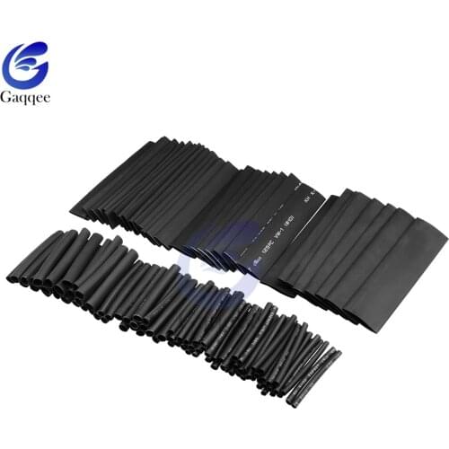 400ps Black 3.5MM Heat Shrinktubing 2:1 Electronic DIY Kit Insulated Rolyolefin Sheathed Shrink Tubing Cables and Cables Tube