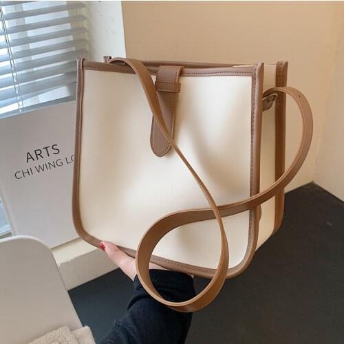 European and American Unique Small Bags Women Wild 2021 New Trendy Fashion Ladies Messenger Bag Shoulder Bag Hit Color Tote Bag