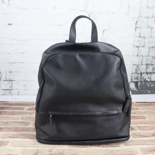 2020 Women Leather Backpacks For Girls Sac a Dos School Backpack Female Travel Bags Bagpack Ladies Casual Daypacks Mochilas