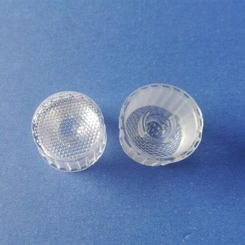 10 pcs bead surface beehive honey comb surface reticulated mottles waterproof LED lens 20mm diameter