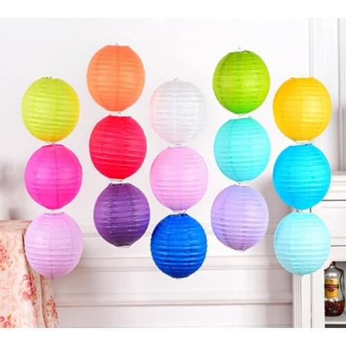 100pcs/lot Fashion Chinese Paper Lantern Hanging Ball for Xmas Wedding Birthday Party Room Decoration Free Shipping