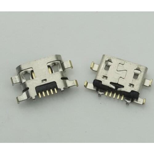 50pcs For lenovo K5 note For redmi 5 plus For meizu M6 Micro USB Jack Charging Socket Port Connector replacement repair parts