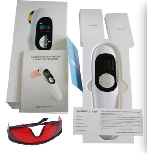 808nm Cold Laser Red Light Therapy Pain Relief Device Household Health Monitor Physiotherapy Physical Pain Therapy